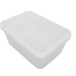 PLASTIC CONTAINER WITH LID
