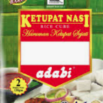 KETUPAT NASI RICE CUBE EKONOMI 780gm Adabi