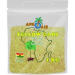 Afroase Yellow Gari 1KG