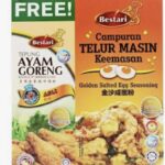 TEPUNG CAMPURAN TELUR MASIN SALTED EGG 150gm Bestari
