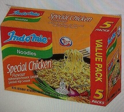 MEE SEGERA SPECIAL CHICKEN FLAVOUR INSTANT NOODLE 8 X  5 x 75gm Indomie