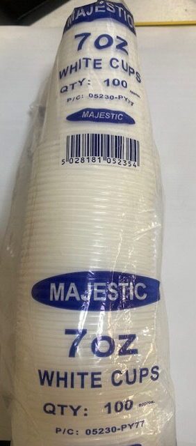 CAWAN PLASTIC CUP 7oz 50 Pcs