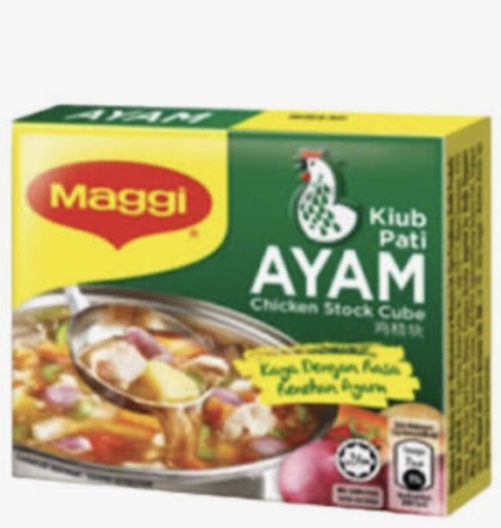 KIUB AYAM MAGGIE CUBE 60gm MALAYSIA