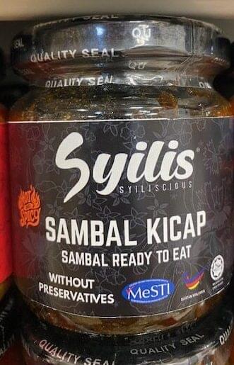 SAMBAL KICAP SOY SAUCE  200gm Syilis - Image 1